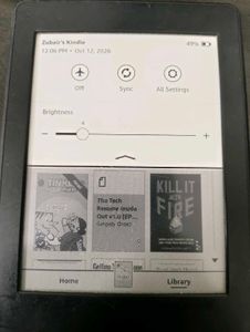 Amazon Kindle E-Reader – Adjustable Brightness