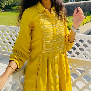 Elegant Yellow Kurta