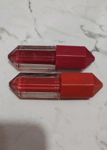 Lip Gloss Duo - Pink &amp; Coral