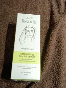 Foxtale Exfoliating Facial Toner
