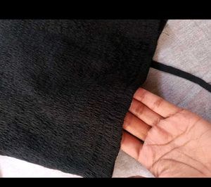 Stylish Black Puff Sleeve Top