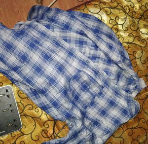 Blue Checkered Shirt