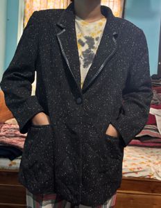 Black tweed Blazer