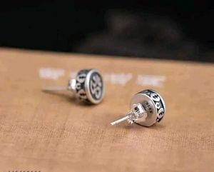 Oxidized Religious Classic Earings .....