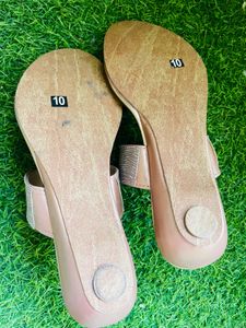 New Sparkling Embellished Flat Sandals
