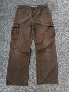Men's Brown Cargo Pants