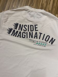 White Graphic Print T-Shirt