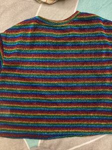 Shein Rainbow Top