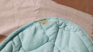 soft light blue baby carry nest