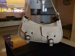 Chic White Shoulder Bag