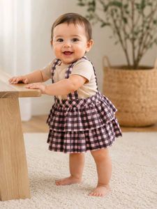 Baby Girl Dungarees Set