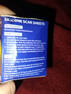 Silicone Scar Sheets