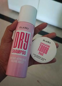 Zudio Dry Shampoo & Toner Pads