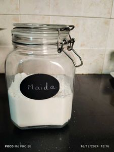 ✅ price Drop🌹1kg Capacity Glass Container 🫙