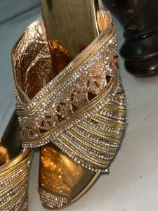 Heavy Work Golden Heels