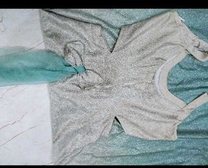 Elegant Sparkly Maxi Dress