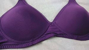 Comfortable Purple Bra