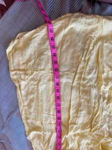 Flowy Yellow Ethnic Skirt