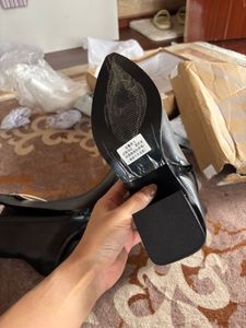 OFFER (free Zara mules) Chic Black Pointed Toe Ank