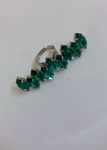 Emerald Marquise Cut Statement Ring