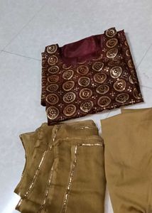 Embellished Kurta with Palazzo Set