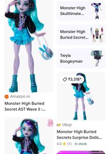 Monster High Doll with Accessories