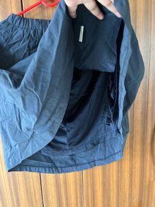 Dark Blue A-Line Skirt