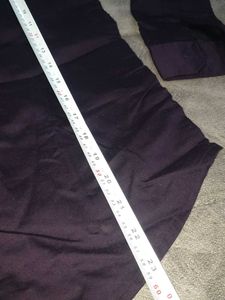 Stylish Dark Purple Button-Up Shirt 10-12 y