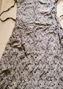 Stylish Grey Saree