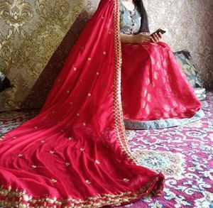 PRESENTING THE MOST ATTRACTIVE DRESS ..TOP GREY GHARARA RED DUPATTA RED