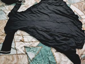 Elegant Black Embroidered Kurta