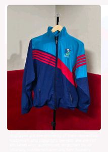 Retro Sporty Windbreaker Jacket