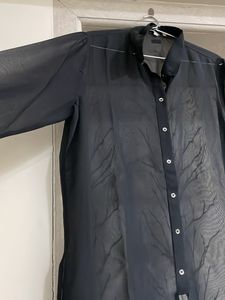 Black Transy Kurta Top