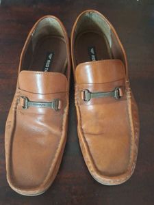 Red Tape Brown Loafers