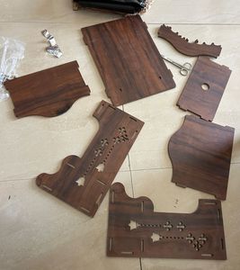 Decorative Wooden Pooja Shelf