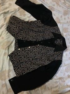 Indo western design shirt