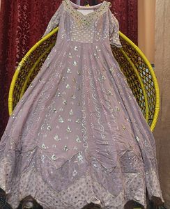 Elegant Lavender Gown