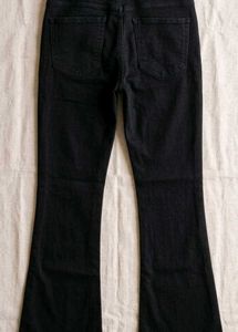 Classic Black Flare Jeans