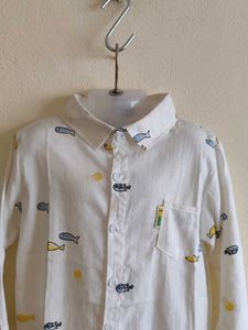 Adorable Fish Print Shirt for Kids