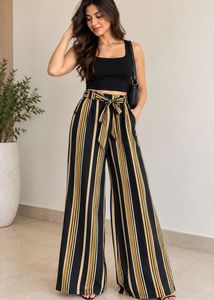 Striped Palazzo Pants