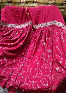Beautiful Red Bridal Lehenga Choli Set