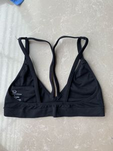Aeropostale Live Love Dream Black Strappy Bralette