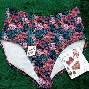 High-Waisted🎁🆕 Floral Briefs
