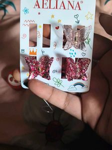 Cute Butterfly Hair Clips Set