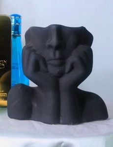 Ceramic Multipurpose Face Shape Vase
