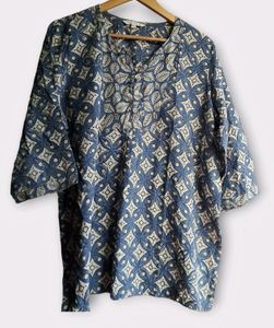 Jaipuri Cotton Top For Women