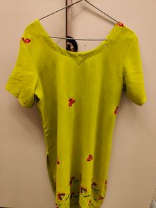 Embroidered Georgette Kurta