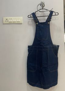 Denim Pinafore Dress