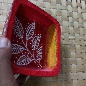 Paper Mache Side Table Decor