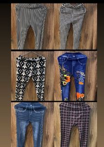 Striped Black &amp; White Pants